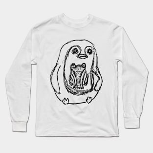 Penguin and frog Long Sleeve T-Shirt